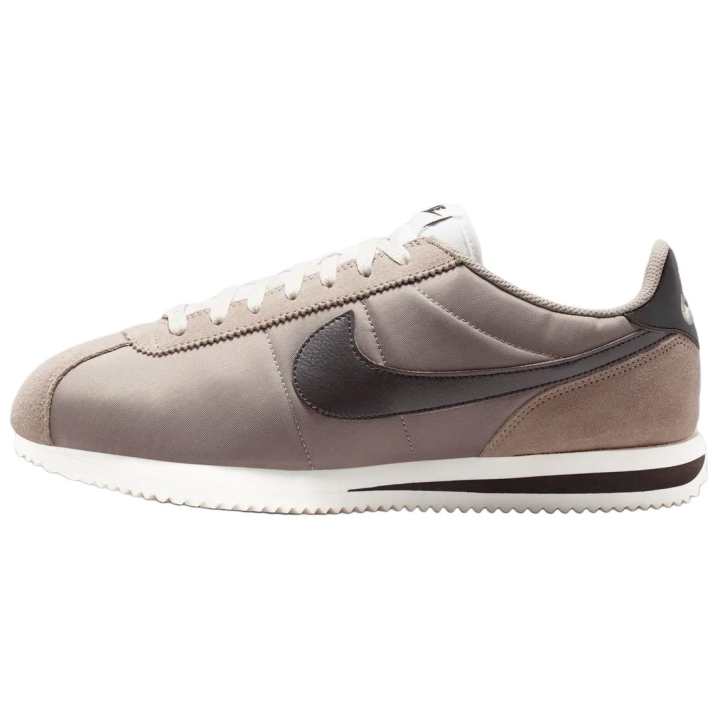 Nike Nike Cortez Textile Casual Shoes Unisex Ebony Brown