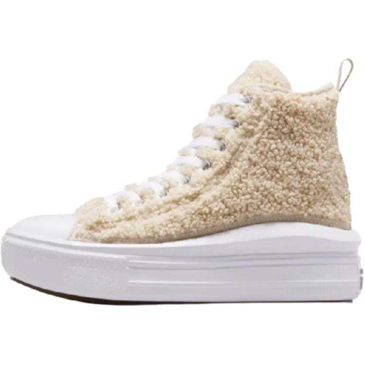 Converse Converse Chuck Taylor All Star Move Platform High GS 'Sherpa - Beach Stone'