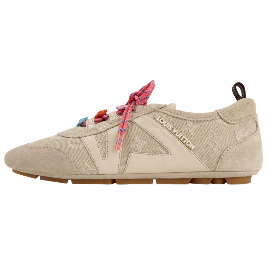 LOUIS VUITTON Sneakerina Low top Casual Shoes Women's Beige
