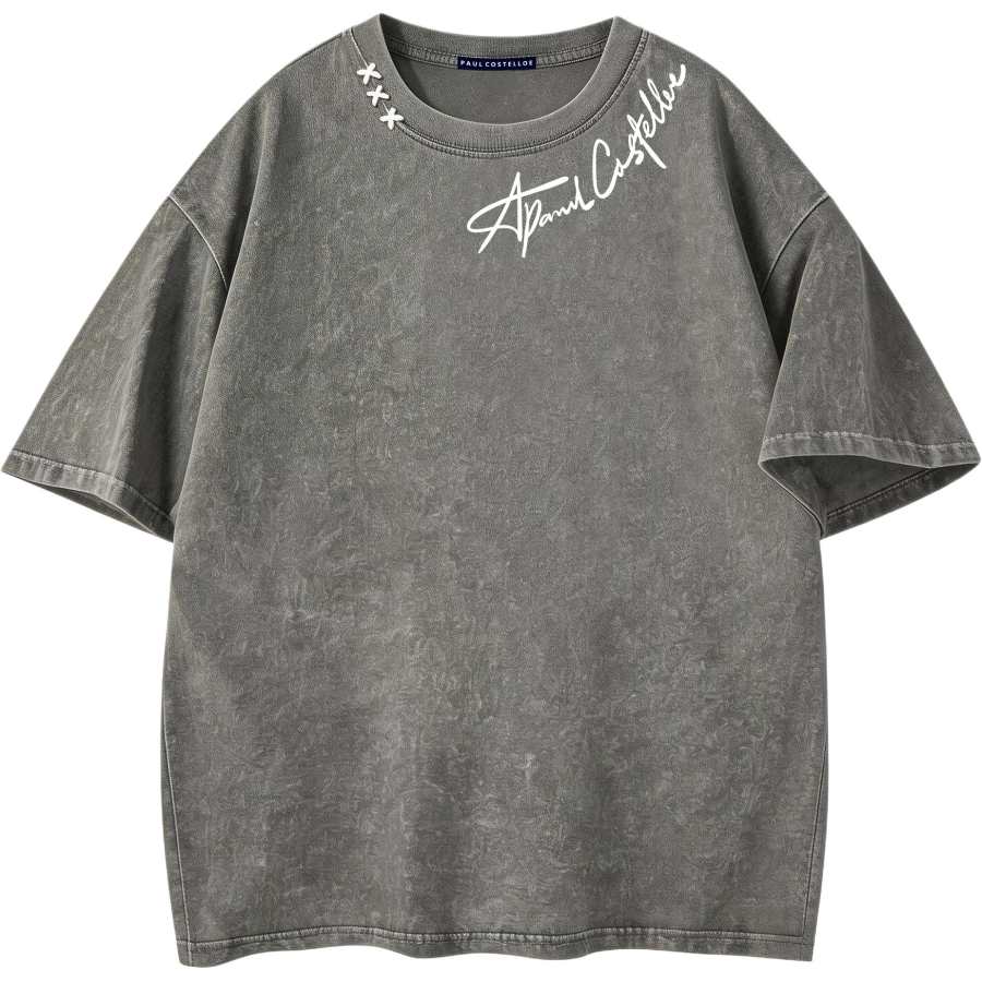 PAUL COSTELLOE T Shirts Unisex Crew Neck Thin Heavyweight