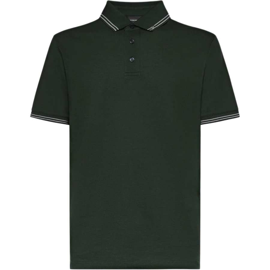 Emporio Armani Tipped Collar Polo Shirt