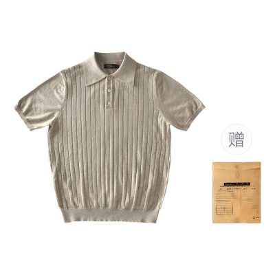 EXPM Polo Shirts Men's Lapel Moderate Straight Fit