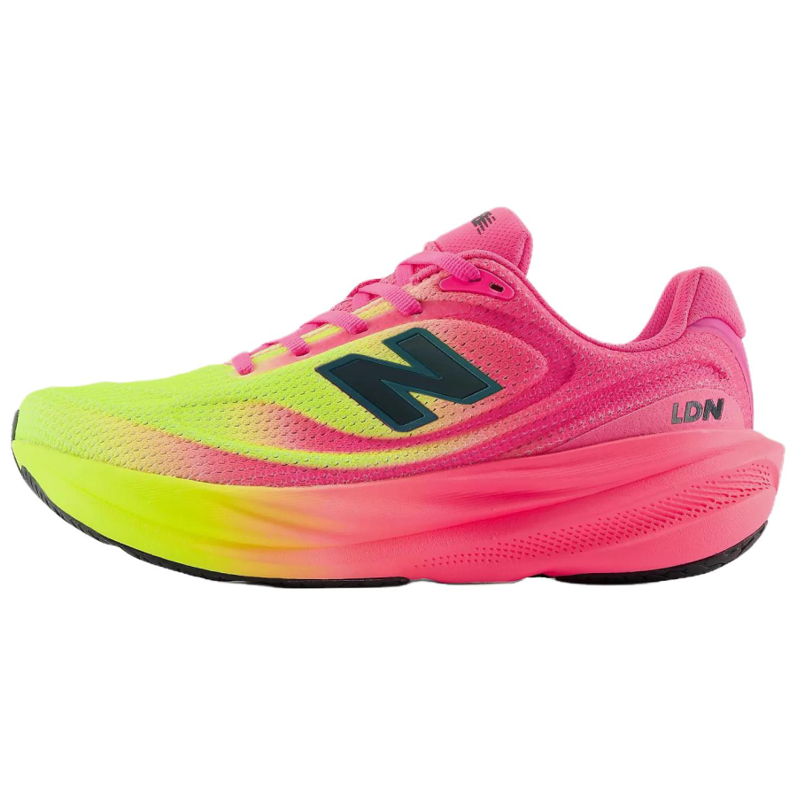 New Balance New Balance 1080v15 Breathable Running Shoes Women's Bright Pink Yellow