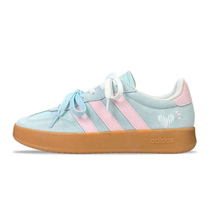 Adidas Adidas BARREDA YDCC Mint Candy Abrasion Resistant Low top German Army Trainers Unisex Blue