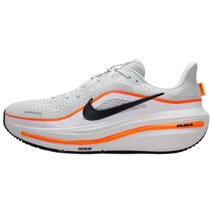 Nike Nike Winflo 12 Breathable Rebound Running Shoes Men's White Black Orange