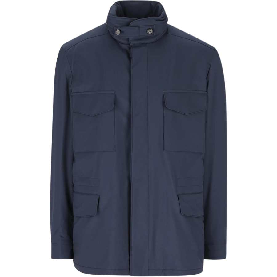 Loro Piana flap-pocket jacket