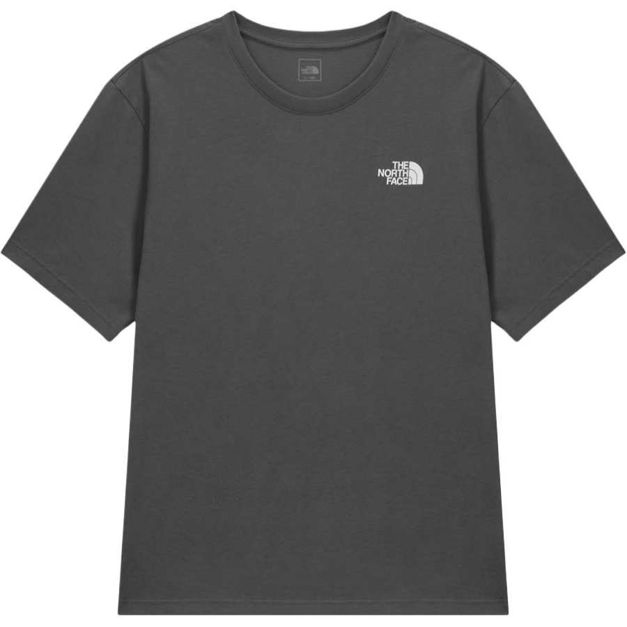 THE NORTH FACE T Shirts Men's Smoke Gray Crew Neck