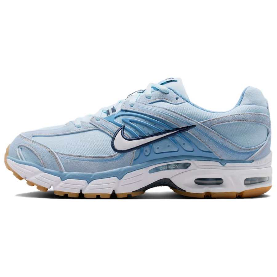 Nike Nike Air Max Moto 2K Textile, Synthetic Leather, Leather Running Shoes Men's Blue