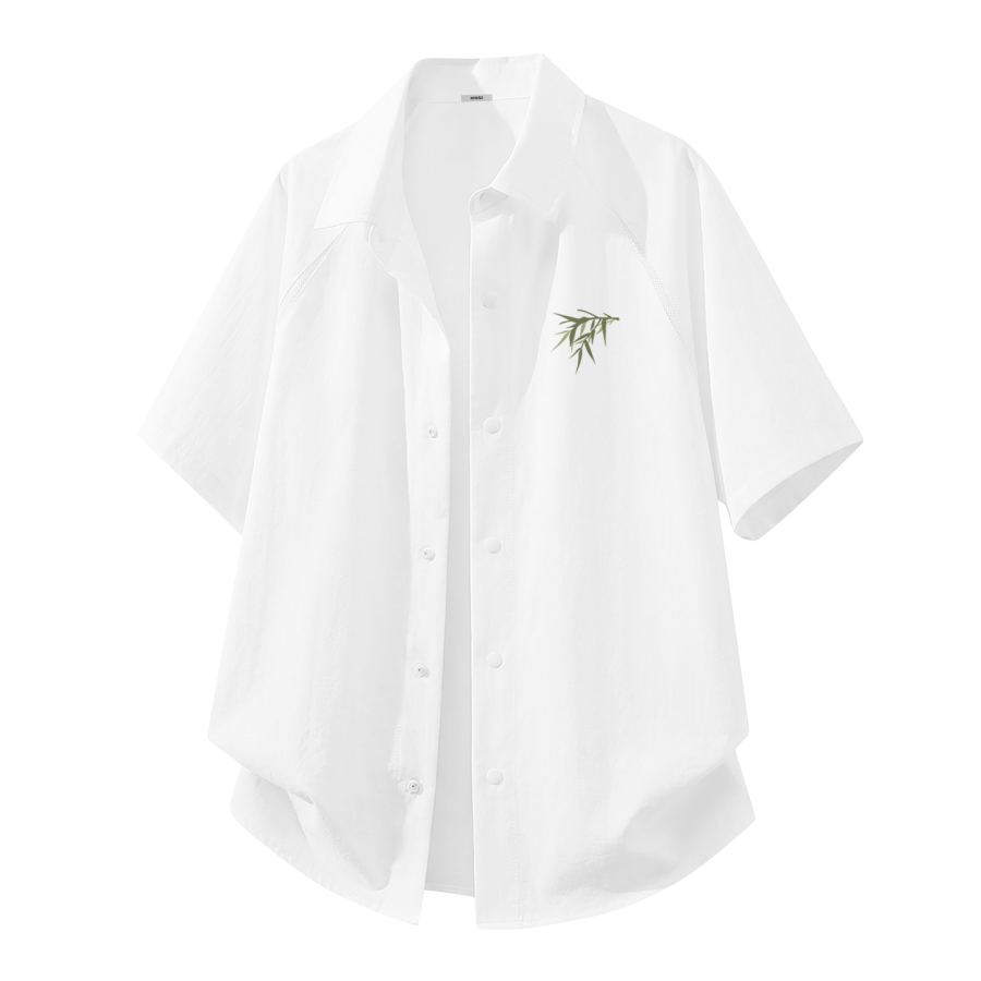 MINISO MINISO Shirts Unisex Lapel Thin Shirt