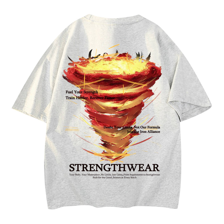 MUSCLETECH T Shirts Unisex Crew Neck Thin Straight Fit