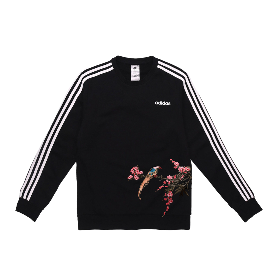 Adidas Adidas Sweatshirts Unisex Black Crew Neck Moderate Regular