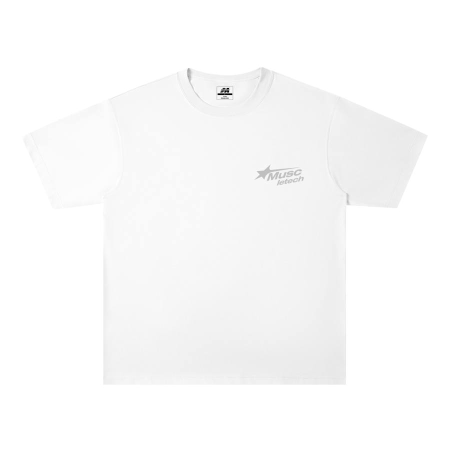 MUSCLETECH T Shirts Unisex Crew Neck Thin Straight Fit