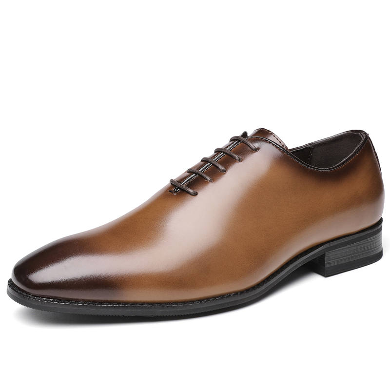 Hodo Cow Split Leather Dress Shoes Men's