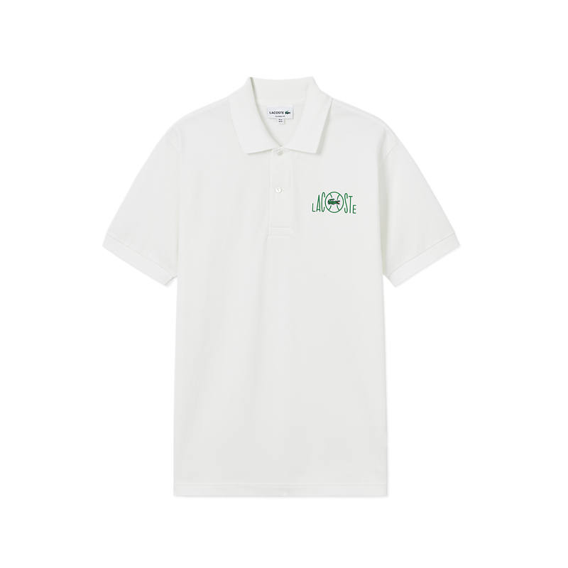 LACOSTE Polo Shirts Men's Polo Collar Moderate