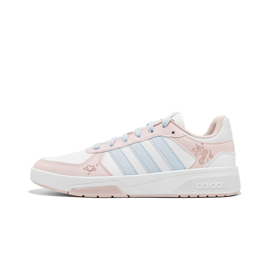 Adidas Adidas COURTBEAT Unicorn Sparkle, Sweet Girl, Cute, Good Looking, Fashion Trend, Girlish Style Synthetic Leather