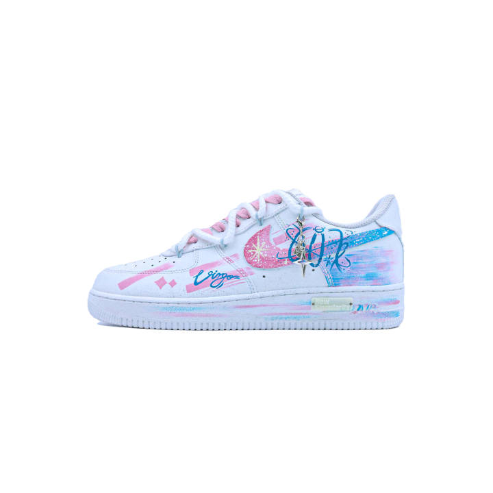 Nike Nike Air Force 1 Singularity, 12 Constellation, Virgo Abrasion Resistant Slip Resistant Low top Skateboard Shoes Unisex