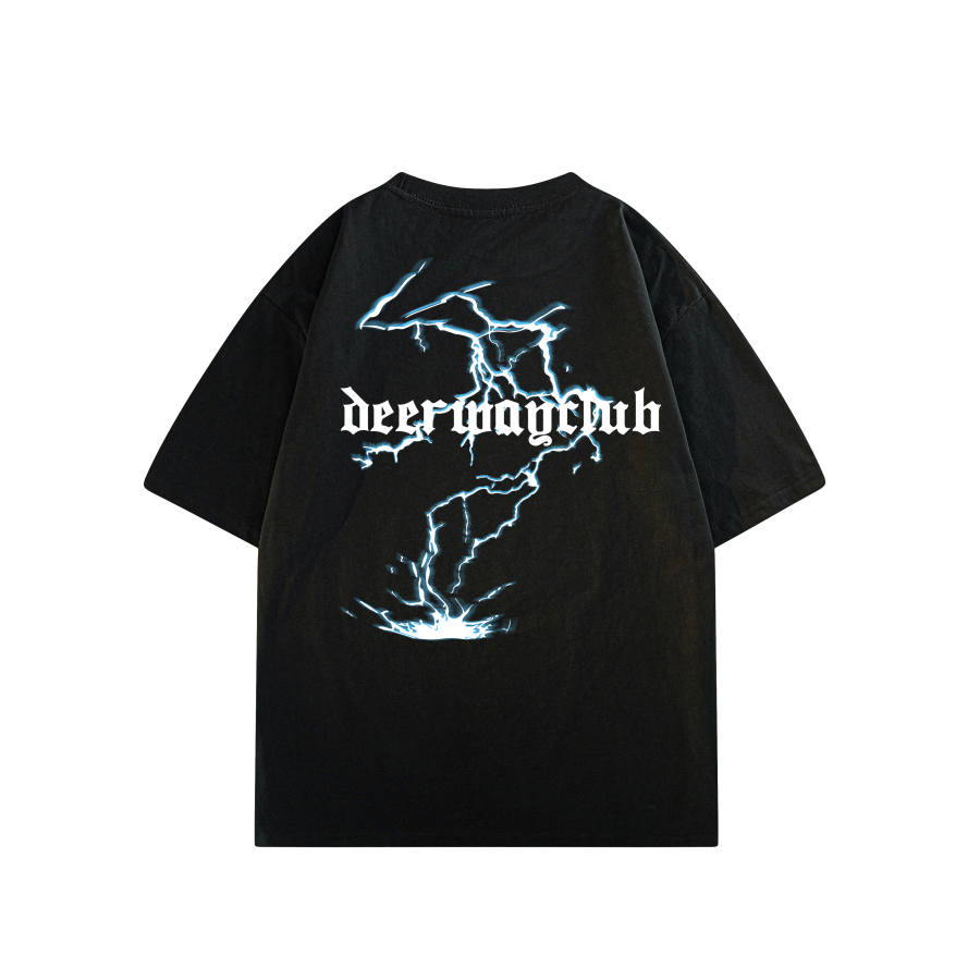 DEERWAY T Shirts Unisex Crew Neck Moderate Straight Fit