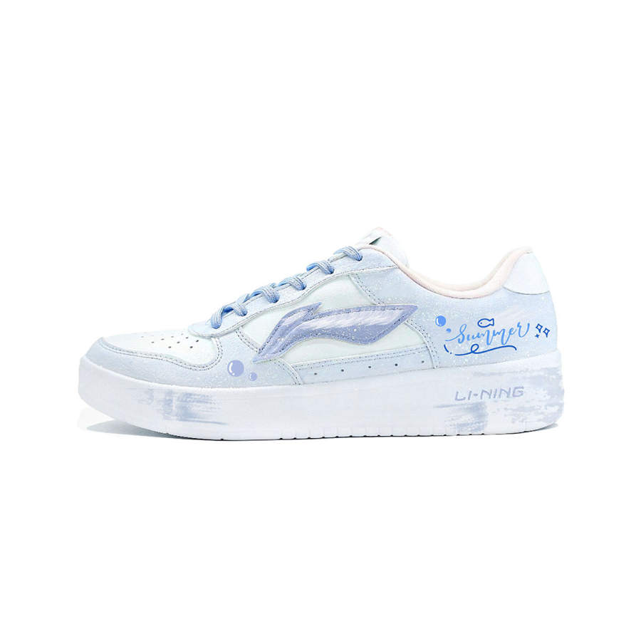 Li-Ning Li Ning Floating Boat Starry Ripple Cushioning Low top Abrasion Resistant Athletic Shoes Unisex