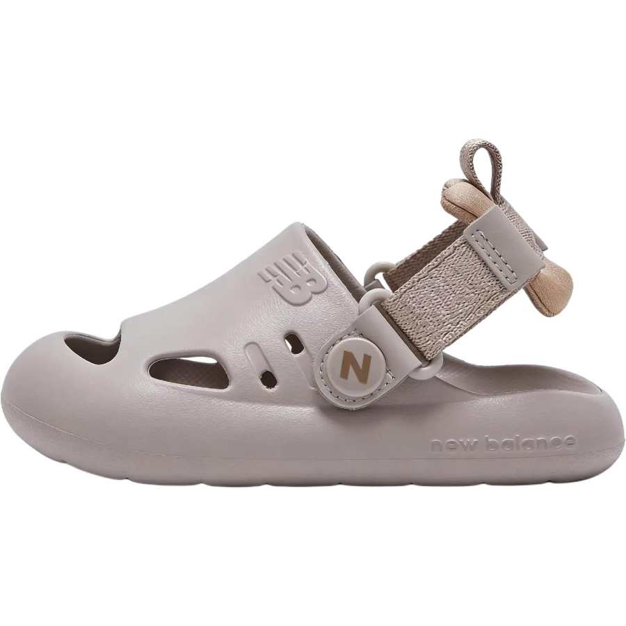 New Balance New Balance New Balance Korea Comfortable Anti Kick Children's Sandals Gray Children Aged 3 7 Years Old