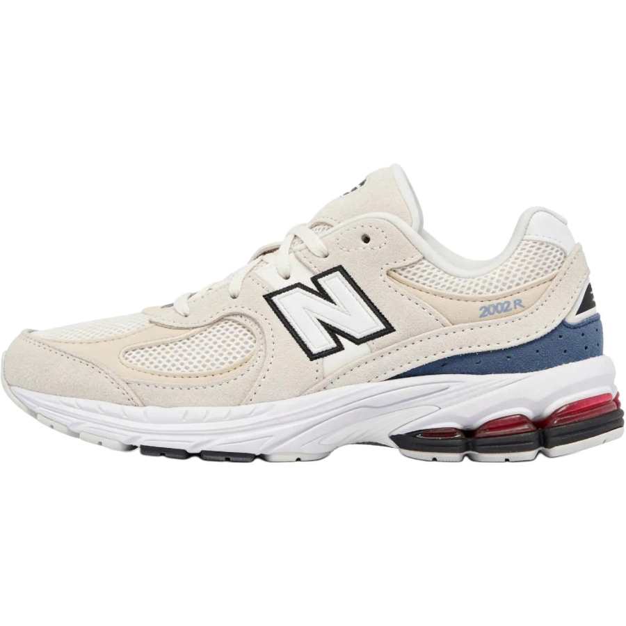 New Balance New Balance NB 2002R Comfortable Cushioning Abrasion Resistant Low top Kids' Running Shoes Milk White Kids'