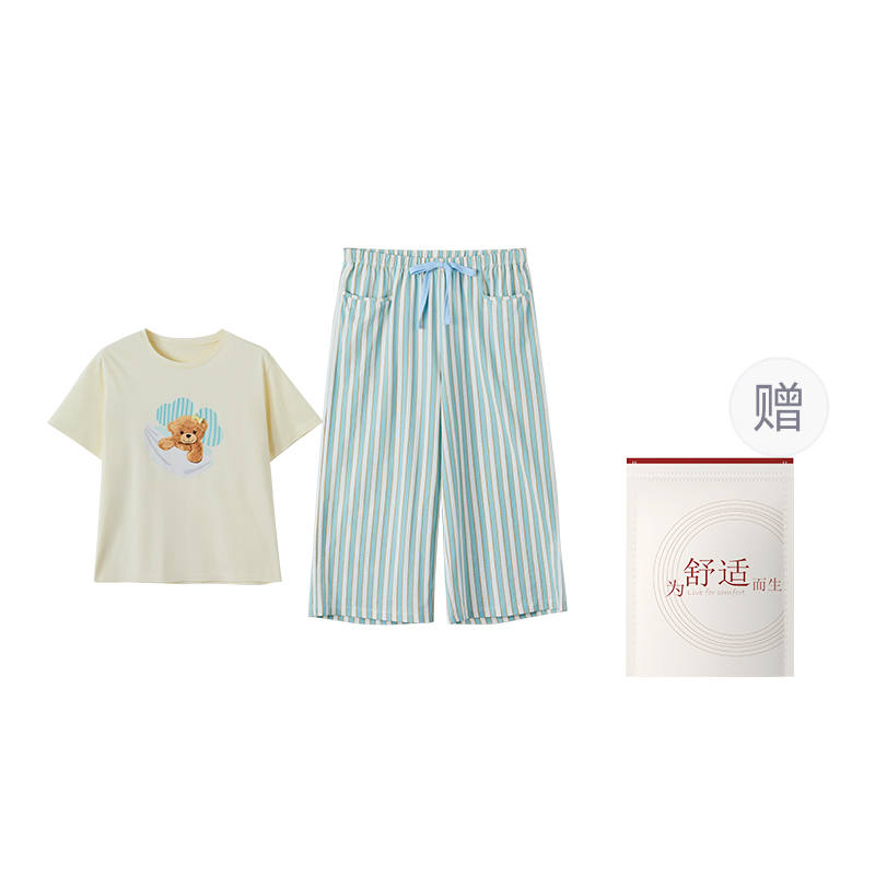 HONGDOUJUJIA Pajama Set Women's