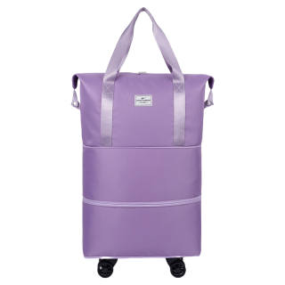 Warrior Oxford Travel Bag Unisex Purple/Black