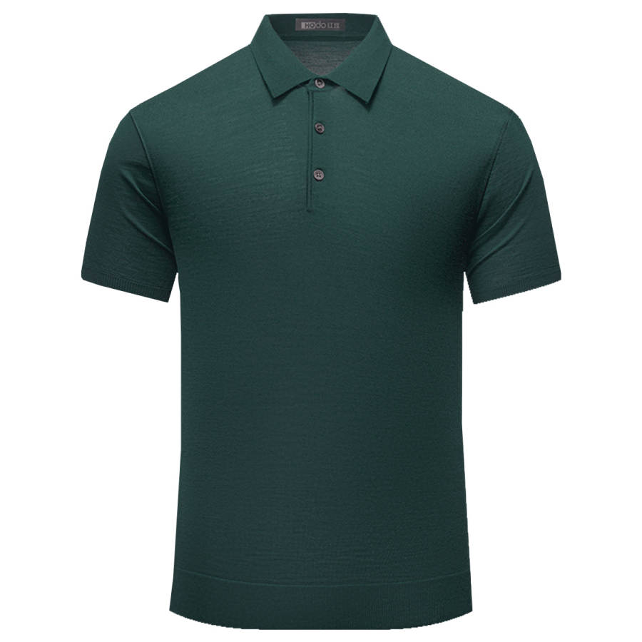 Hodo Polo Shirts Men's Lapel Moderate Straight Fit