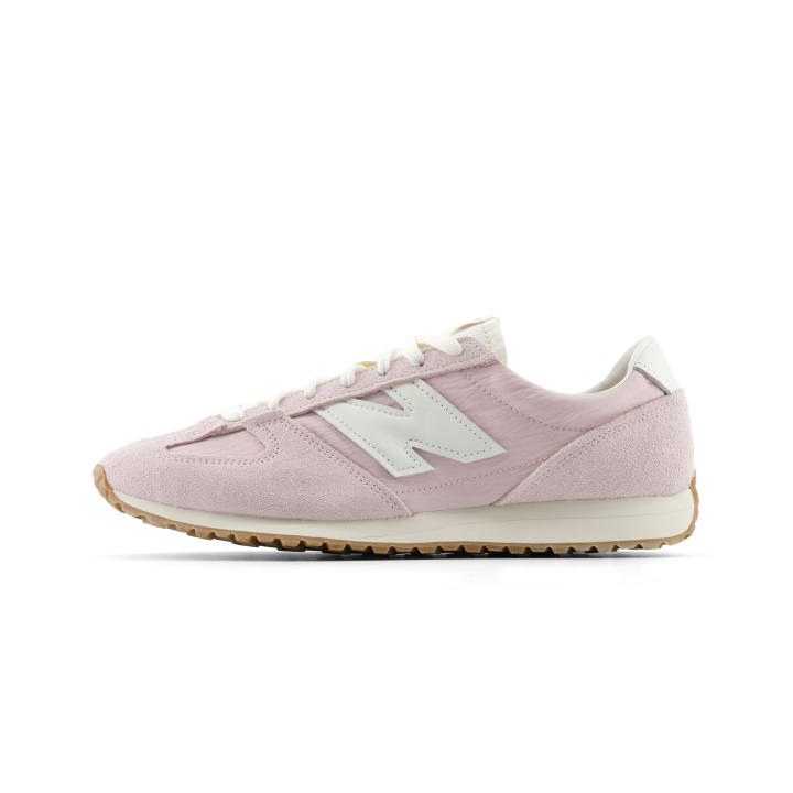 New Balance New Balance NB 471 Textile, Split Cow Leather Low top Casual Shoes Unisex Light Pink D Width