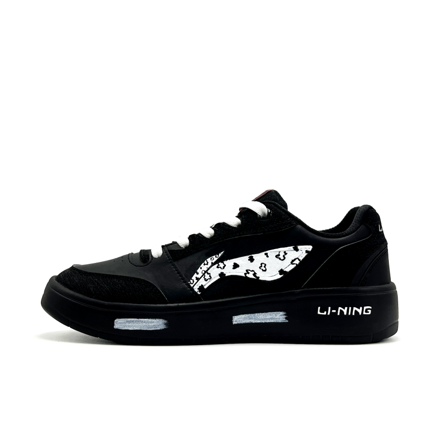 Li-Ning Li Ning Sycee V3 Ink Dot Player Synthetic Leather Height Increasing Abrasion Resistant Slip Resistant Low top