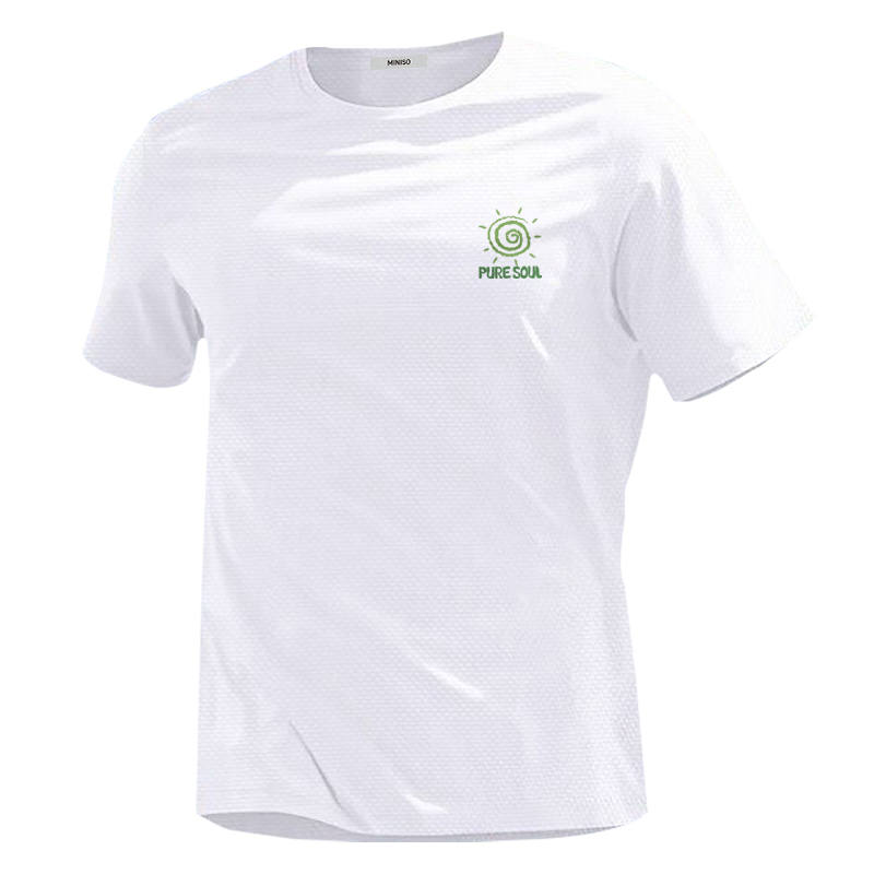 MINISO MINISO T Shirts Unisex Crew Neck Thin Straight Fit