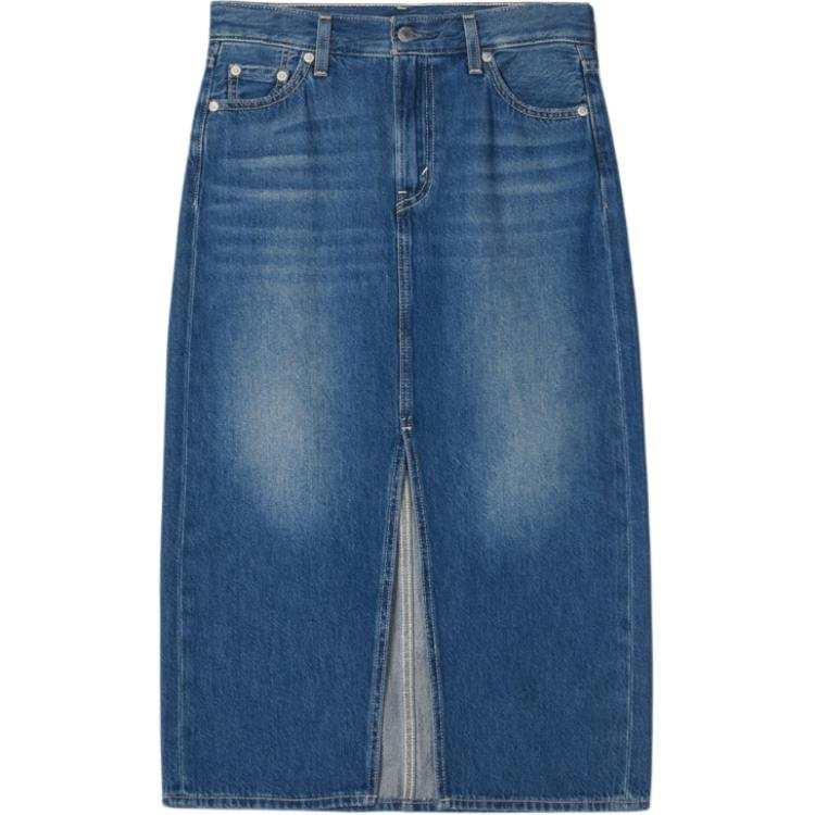 Levis Levi's Denim Long Skirt Women's