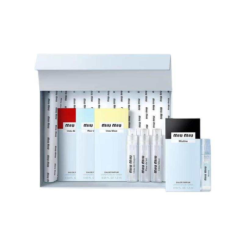 MIU MIU Sweetheart Aurore/Homonymous Women's/Muse/Yinglan Perfume Sample Set Eau De Parfum EDP 1.2ml*4