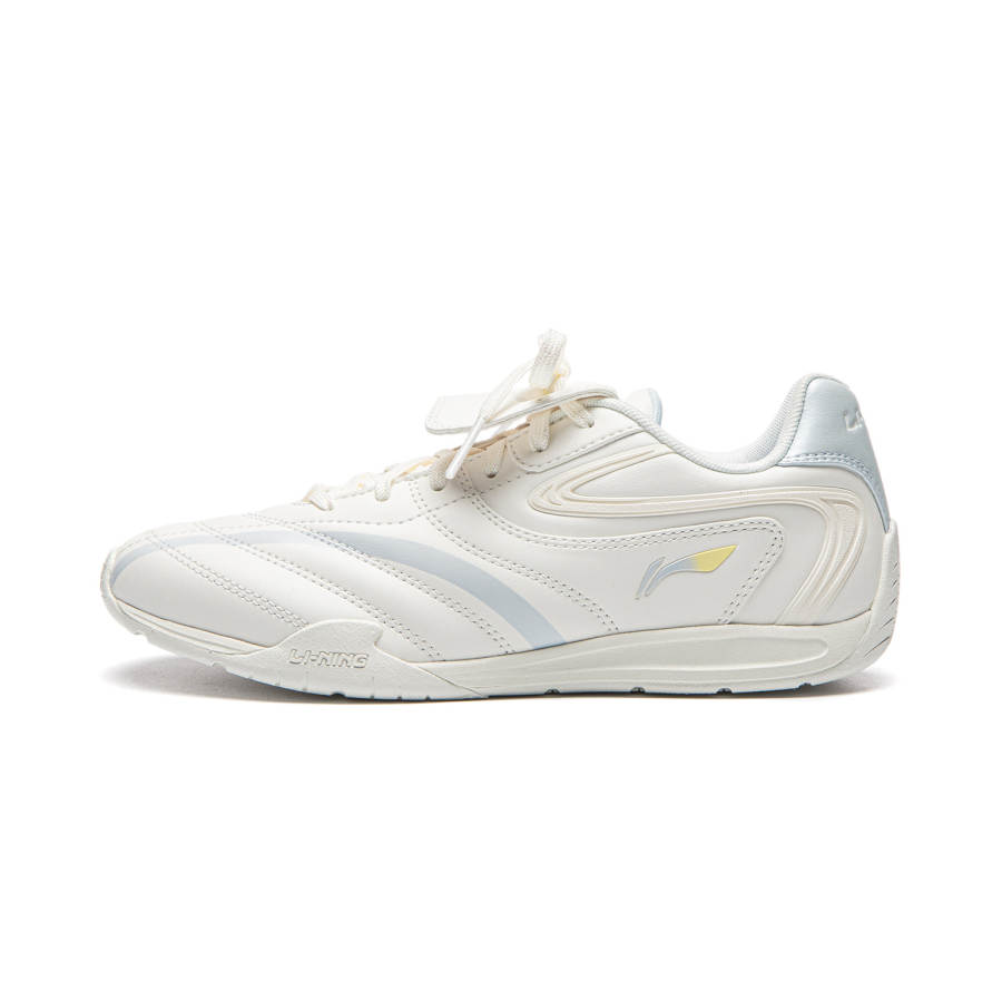 Li-Ning Li Ning Film Pulse Slip Resistant, Abrasion Resistant, Lightweight Low top Casual Shoes Women's White Blue