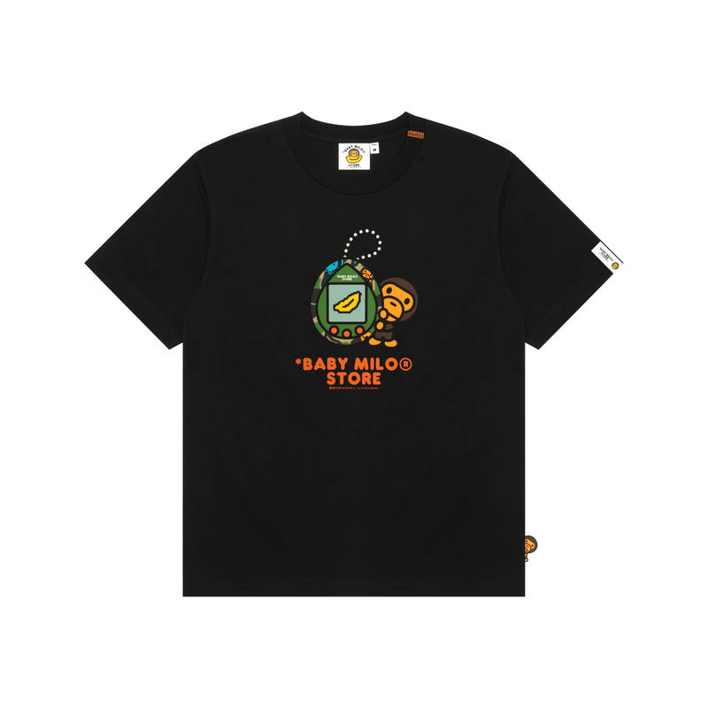 Aape MILO® STORE T Shirts Women's Crew Neck Moderate Straight Fit