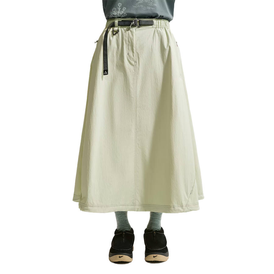 Nike Nike Casual Long Skirts Women's Sea Glass/Mineral Slate/Peak White Moderate Long
