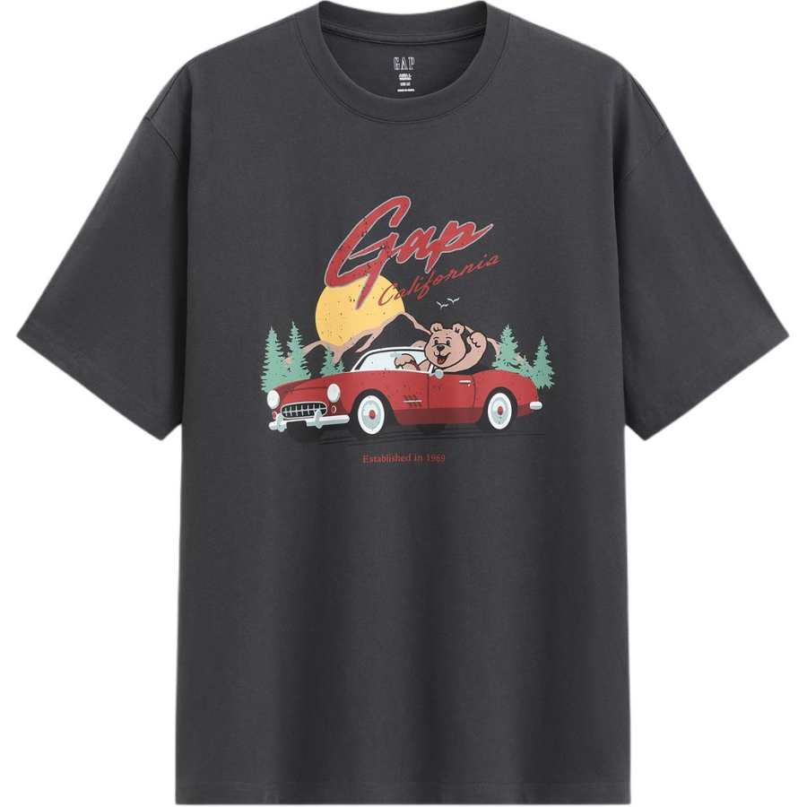 GAP GAP T Shirts Unisex Crew Neck Moderate