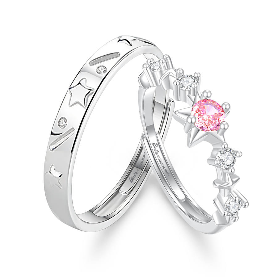 Barbie Synthetic Cubic Zirconia Rings Unisex