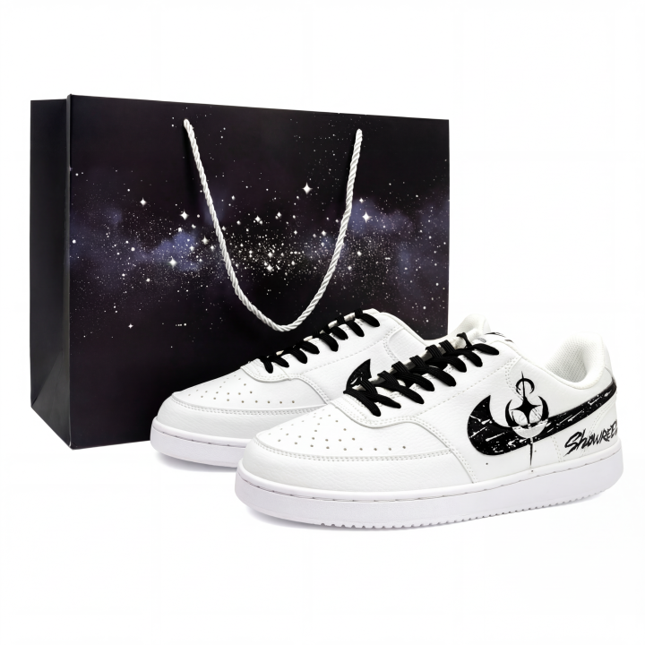 Nike Nike Court Vision Starlight Night Blade Shopping Bag Cushioning Abrasion Resistant Breathable Slip Resistant Low top