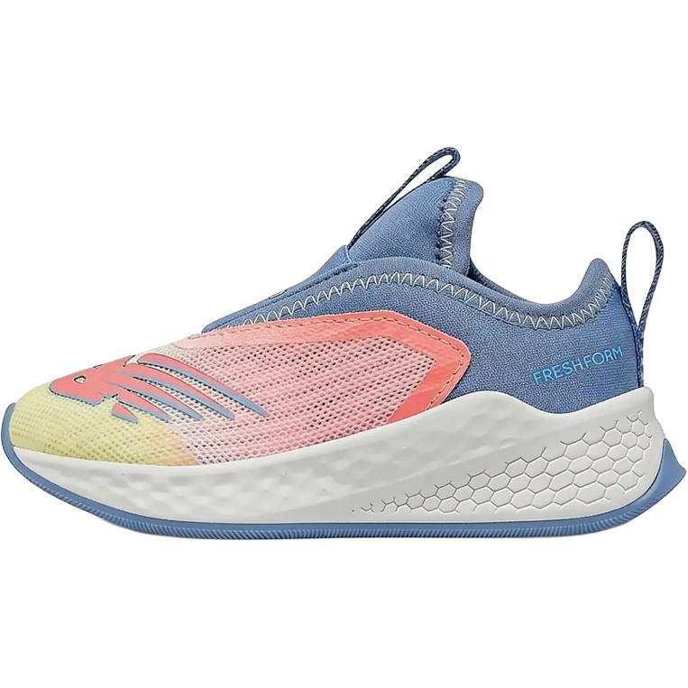 New Balance New Balance Fast V2 Cushioning Abrasion Resistant Breathable Low top Toddler Shoes Pink Blue Multicolor
