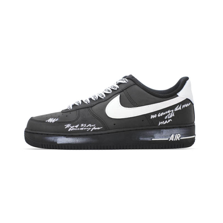Nike Nike Air Force 1 Cushioning Breathable Low top Skateboard Shoes Unisex
