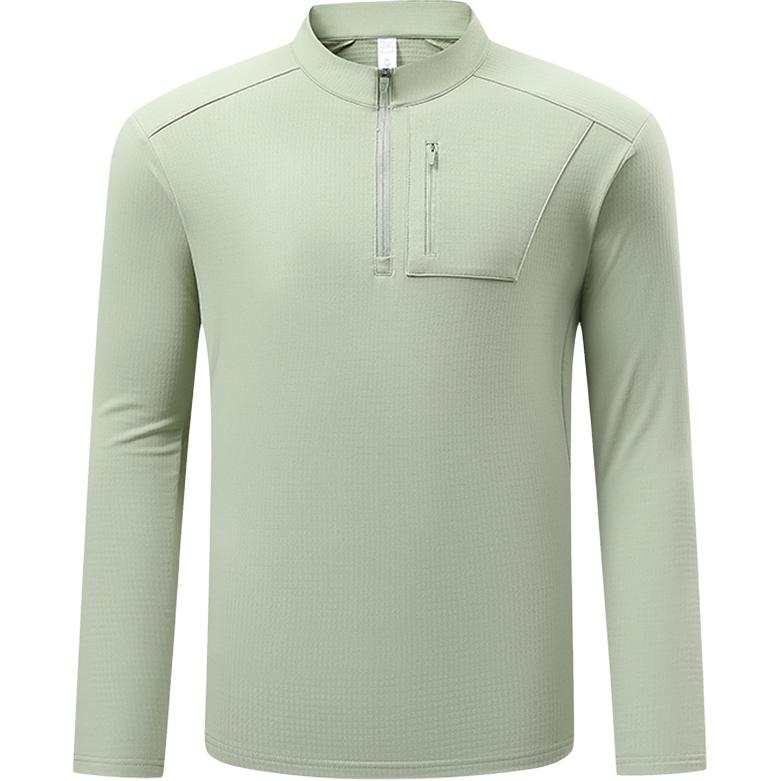 YALU T Shirts Men's Stand Collar Thickened
