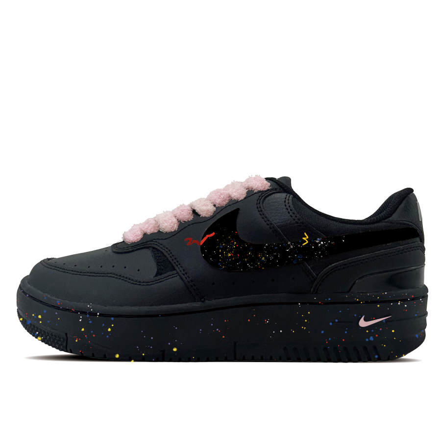 Nike Nike Gamma Force Skateboard Shoes Women's Low Top Red, Yellow, Blue