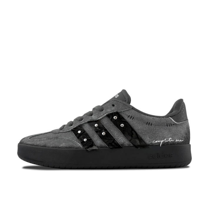 Adidas Custom Adidas BARREDA Low top German Army Trainers Unisex Dark Gray