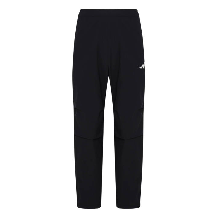 Adidas Adidas Casual Pants Men's Black Moderate Straight Fit Pants