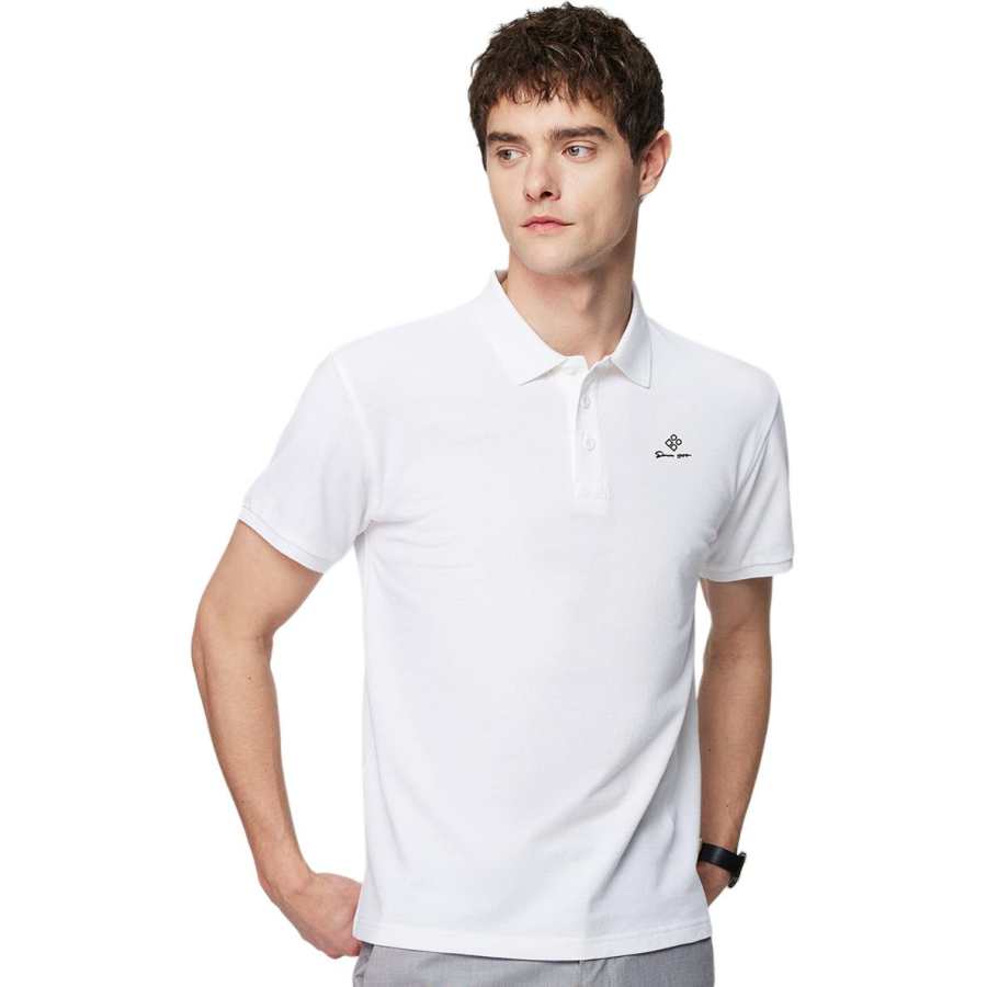 Hodo Polo Shirts Men's Polo Collar Moderate Straight Fit