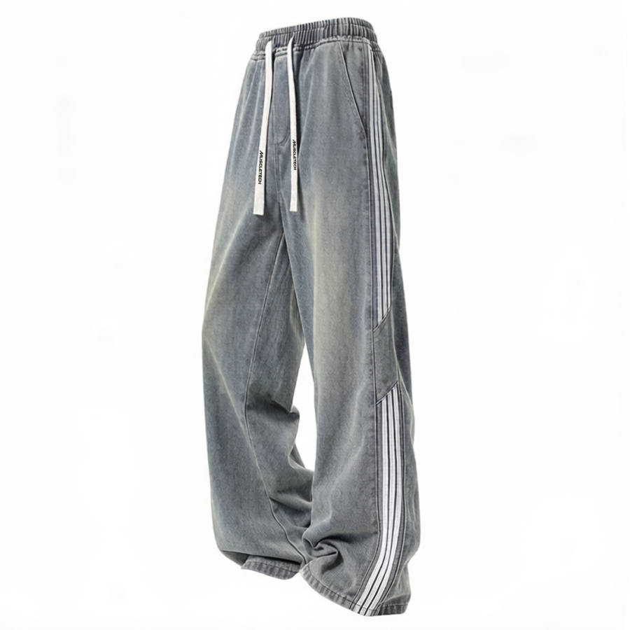MUSCLETECH MUSCLETECH Jeans Unisex Moderate Straight Fit Pants