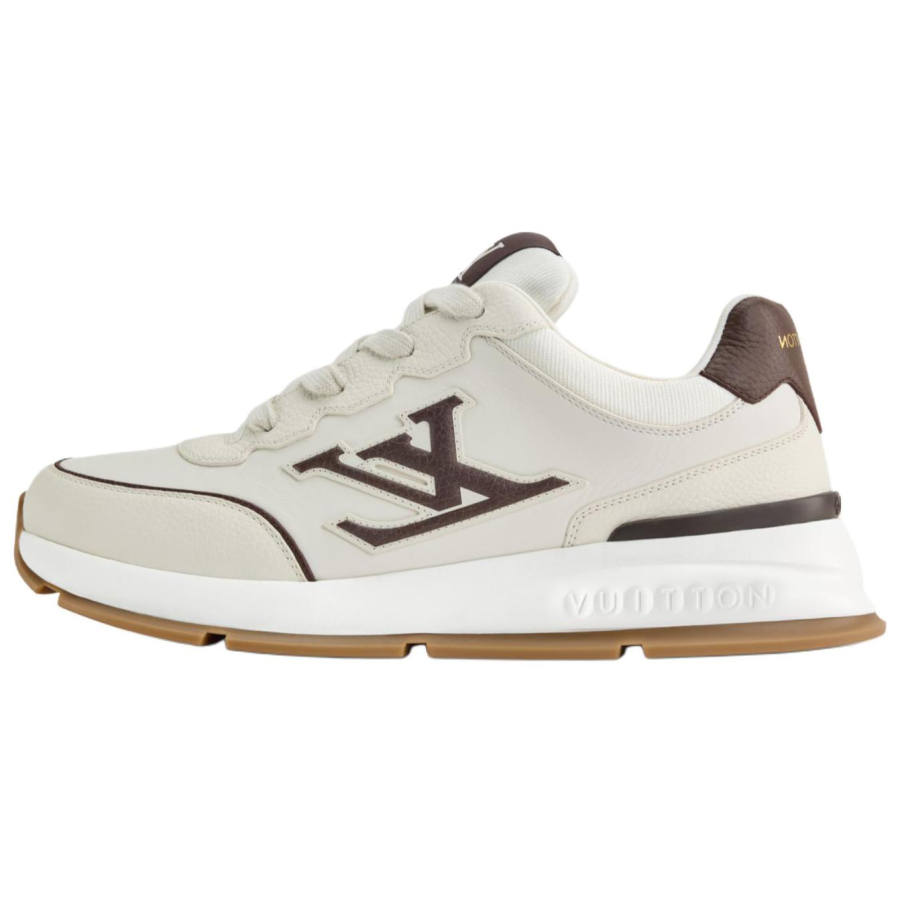 LOUIS VUITTON Classic Low top Casual Shoes Men's Beige