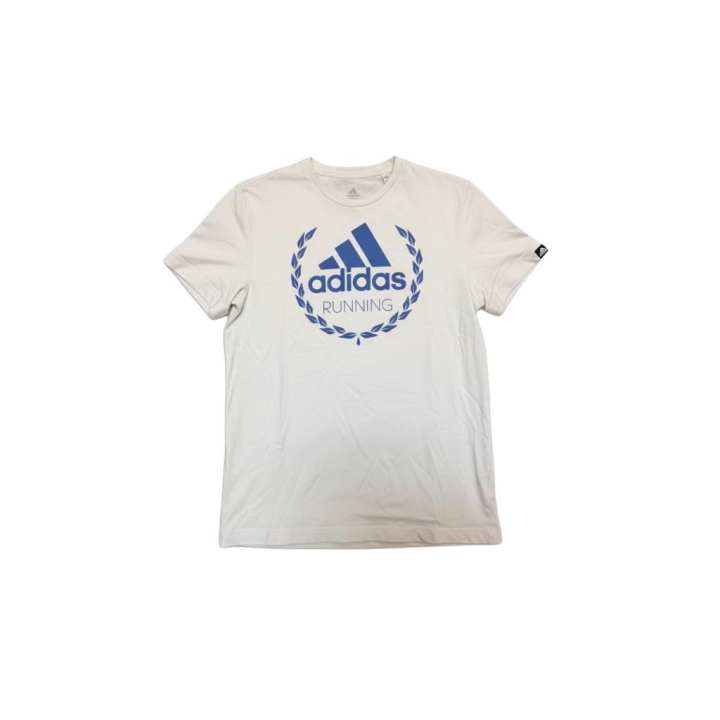 Adidas Adidas T Shirts Men's White Crew Neck Moderate