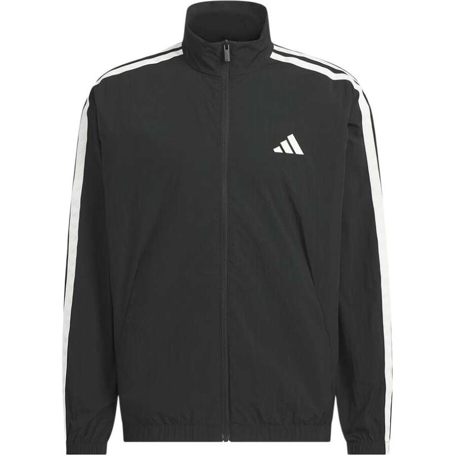 Adidas Originals Jackets Men's Black Stand Collar Moderate