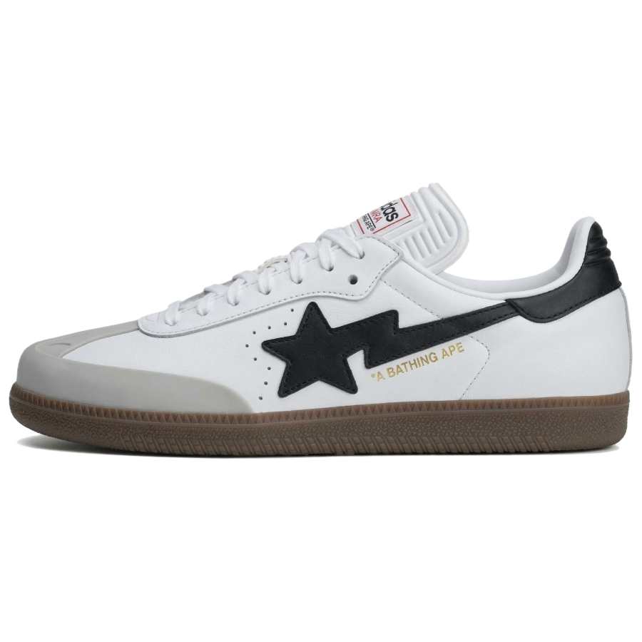 Adidas Originals Samba Bape x Samba Adidas Originals 'White Black Gum'